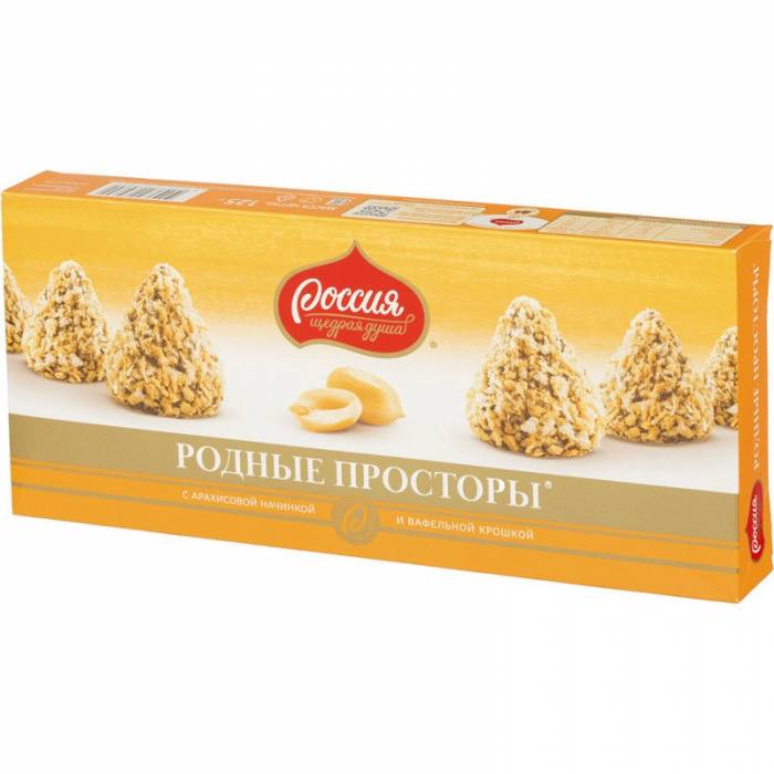 Конфеты Родные просторы